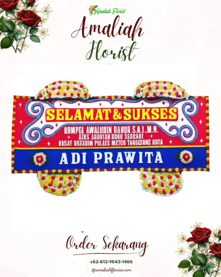 Papan Bunga Ucapan Selamat Jadikarya